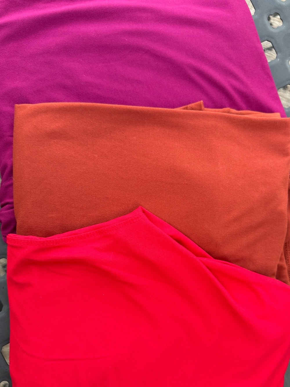 EUC TC Tall & Curvy LuLaRoe Solid Deep Rust Buttery Soft Leggings - Picture 9 of 9